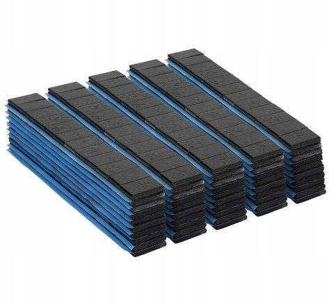 Ciężarki Klejone do Felg Kół ALU 5g Czarne Black 50szt Fivestars