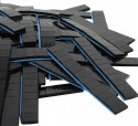 Ciężarki Klejone do Felg Kół ALU 5g Czarne Black 50szt Fivestars