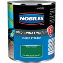 Farba olejna do drewna i metalu Nobiles zielony soczysty 0,7 l