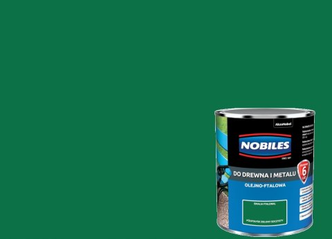 Farba olejna do drewna i metalu Nobiles zielony soczysty 0,7 l Farba olejna do drewna i metalu Nobiles zielony soczysty 0,7 l