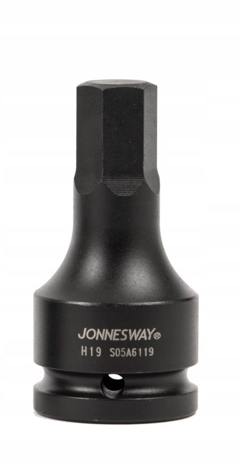 Nasadka udarowa 3/4"z trzpieniem Imbusowym H19 Jonnesway s05a6h19