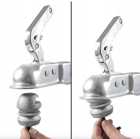 BLOKADA ZACZEPU HAKA PRZYCZEPY ZABEZPIECZENIE