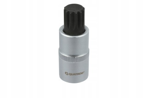 Bit SPLINE M15 z nasadką 1/2" QUATROS Bit SPLINE M15 z nasadką 1/2" QUATROS