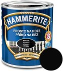 Farba na rdzę Hammerite czarny połysk 2,5 l
