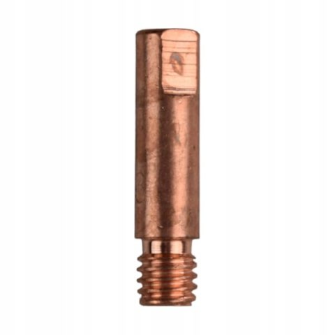 KOŃCÓWKA PRĄDOWA MIG MAG M6, dł.25mm 0,8mm; 1szt