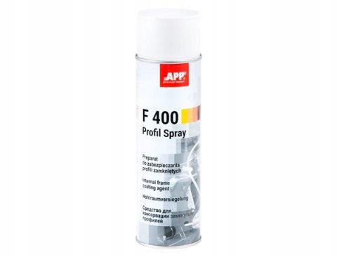 Preparat APP F400 Profil Spray do profili zamkniętych 500 ml Preparat APP F400 Profil Spray do profili zamkniętych 500 ml