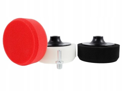 ZESTAW 3 GĄBEK POLERSKICH + ADAPTER ZESTAW 3 GĄBEK POLERSKICH + ADAPTER