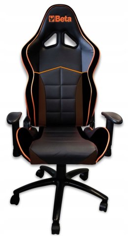 FOTEL BIUROWY/GAMINGOWY CZARNY ERGONOMICZNY BETA