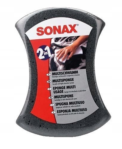 SONAX Uniwersalna gąbka Dwustronna miękka/twarda SONAX Uniwersalna gąbka Dwustronna miękka/twarda