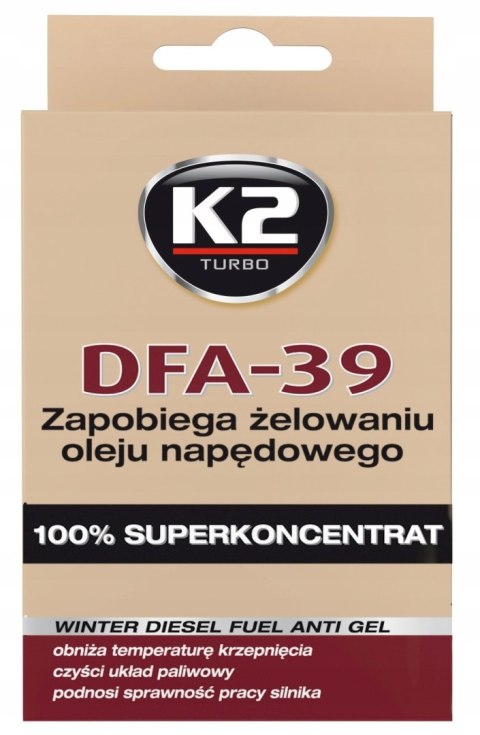Dodatek do oleju napędowego K2 DFA-39 50 ml