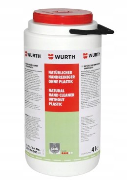 Pasta czyszcząca BHP Naturalny Środek do mycia rąk Wurth 0893900000 4l