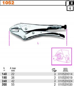 SZCZYPCE NASTAWNE, SAMOBLOKUJĄCE MODEL 1052 BETA