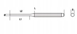 WYBIJAK CYLINDRYCZNY, MODEL 31, 8X200MM BETA