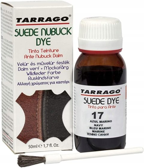 Farba do zamszu i nubuku brąz Tarrago 50 ml Farba do zamszu i nubuku brąz Tarrago 50 ml