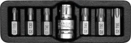 Końcówki wkrętakowe torx, kpl. 7 szt. YATO