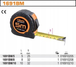 Miara zwijana Beta 1691BM/8 8 m