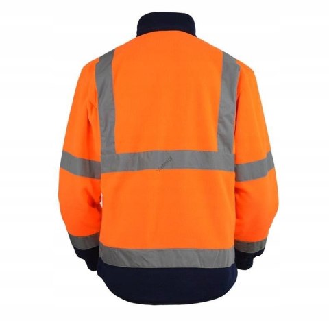 POLAR KURTKA BLUZA Z POLARU POMARAŃCZOWA POLAR KURTKA BLUZA Z POLARU POMARAŃCZOWA