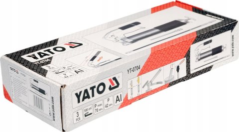 Smarownica ręczna wzmocniona 0.5l Yato YT-0704 Smarownica ręczna wzmocniona 0.5l Yato YT-0704