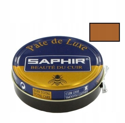 Pasta do butów Saphir jasny brąz 50 ml Pasta do butów Saphir jasny brąz 50 ml