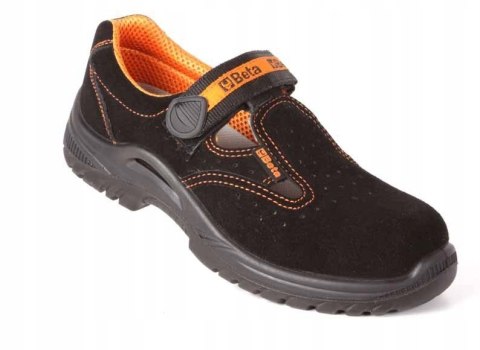 BUTY ROBOCZE ZAMSZOWE SANDAŁY 7216BKK S1P BETA 40