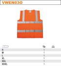 Kamizelka odblaskowa pomarańczowa uniwersalna XL