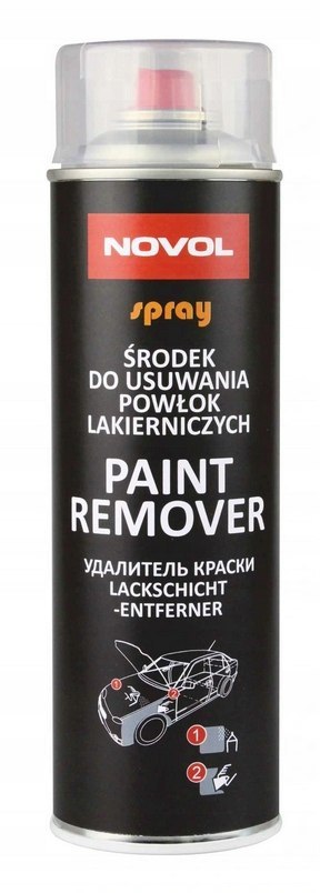 NOVOL PAINT REMOVER USUWANIE POWŁOK LAKIERNICZYCH