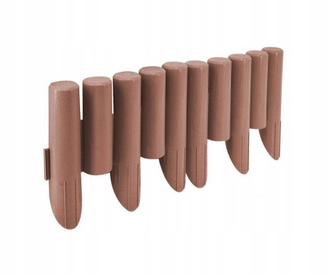 Palisada Obrzeże ogrodowe 230 cm brąz Palisada Obrzeże ogrodowe 230 cm brąz