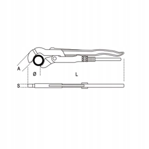 SZCZYPCE DO RUR, MODEL 378, 550MM BETA SZCZYPCE DO RUR, MODEL 378, 550MM BETA