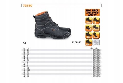 BUTY ROBOCZE OCIEPLANE WODOODPORNE BETA 7239C R.41 BUTY ROBOCZE OCIEPLANE WODOODPORNE BETA 7239C R.41