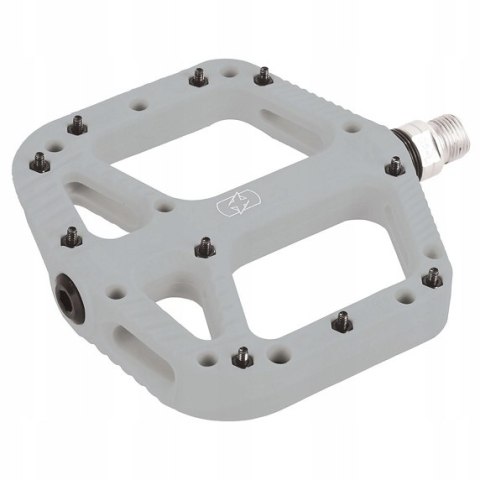 PEDAŁY ROWEROWE OXC LOAM 20 NYLON FLAT SZARE PEDAŁY ROWEROWE OXC LOAM 20 NYLON FLAT SZARE