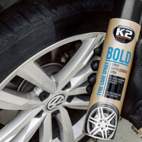 SPRAY DO PIELĘGNACJI OPON K2 BOLD SPRAY DO PIELĘGNACJI OPON K2 BOLD