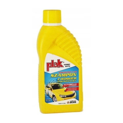 SZAMPON SAMOCHODOWY Z WOSKIEM 0,5L AUTOBELLA PLAK SZAMPON SAMOCHODOWY Z WOSKIEM 0,5L AUTOBELLA PLAK