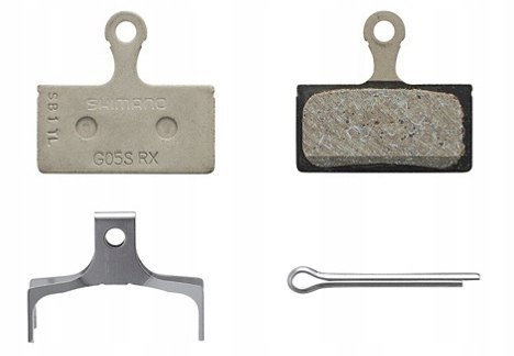 Klocki Okładziny Hamulcowe Shimano BP-G05S-RX Żywiczne