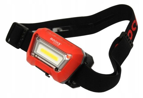 LAMPA LATARKA CZOŁOWA ROOKS Z SENSOREM 300lm