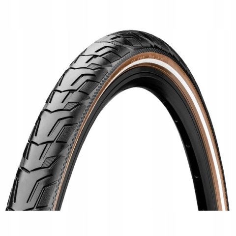 Opona rowerowa CONTINENTAL RIDE CITY 28" (700x35C) (37-622) czarno-brązowa Opona rowerowa CONTINENTAL RIDE CITY 28" (700x35C) (37-622) czarno-brązowa