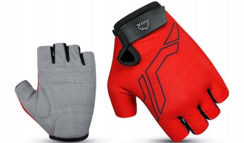 RĘKAWICZKI ROWEROWE KRÓTKIE PROX BASIC AIR VENT CZERWONE ROZ. L RĘKAWICZKI ROWEROWE KRÓTKIE PROX BASIC AIR VENT CZERWONE ROZ. L