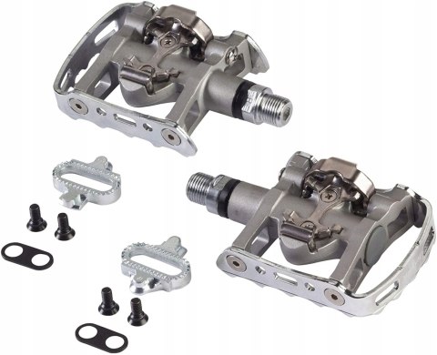 Pedały rowerowe Shimano PD-M324 SPD + bloki z platformą