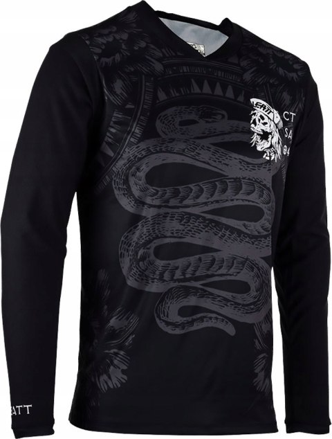 Koszulka rowerowa LEATT JERSEY MTB GRAVITY 3.0 Black roz. S