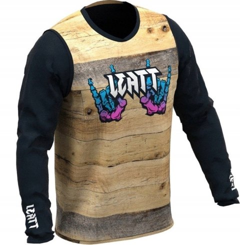 Koszulka rowerowa LEATT JERSEY MTB GRAVITY 3.0 Woody roz. M Koszulka rowerowa LEATT JERSEY MTB GRAVITY 3.0 Woody roz. M