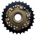 Wolnobieg Shimano Tourney MF-TZ500 14-28T 6-rzędowy