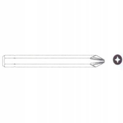 Bit udarowy 5/16" krzyżakowy PH2 x 70mm Jonnesway Bit udarowy 5/16" krzyżakowy PH2 x 70mm Jonnesway