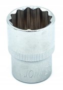 JONNESWAY NASADKA DWUNASTOKĄTNA 1/2" KRÓTKA 12mm