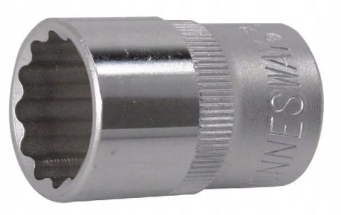 JONNESWAY NASADKA DWUNASTOKĄTNA 1/2" KRÓTKA 12mm JONNESWAY NASADKA DWUNASTOKĄTNA 1/2" KRÓTKA 12mm
