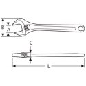 Jonnesway Klucz rozsuwany szwed 0-51mm 15" W27AT15