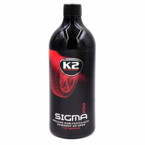 K2 Sigma PRO żel do opon i gumy 1000ml K2 Sigma PRO żel do opon i gumy 1000ml