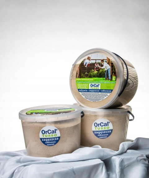 Nawóz Polepszacz Odkwaszacz do gleby OrCal pHregulator w postaci sypkiej3kg