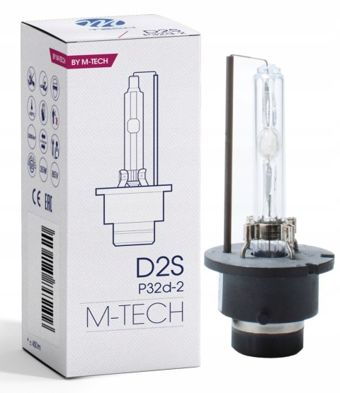 Xenon D2S 5000K żarówka ksenon żarnik M-tech 1szt Xenon D2S 5000K żarówka ksenon żarnik M-tech 1szt