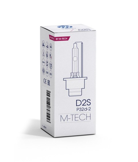 Xenon D2S 5000K żarówka ksenon żarnik M-tech 1szt Xenon D2S 5000K żarówka ksenon żarnik M-tech 1szt