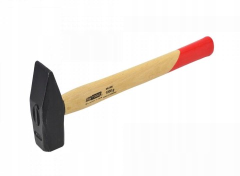 AWTOOLS MŁOTEK ŚLUSARSKI 1,0 kg TRZONEK DREWNIANY