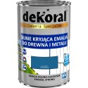 Emalia alkidowa do drewna i metalu Dekoral 299013 lazurowa 0,8 l